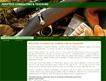 Tablet Screenshot of adaptiveconsultingandtraining.com